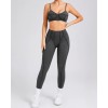 Спортивный комплект топ с леггинсами Top + Leggings model 81 (Grafite)